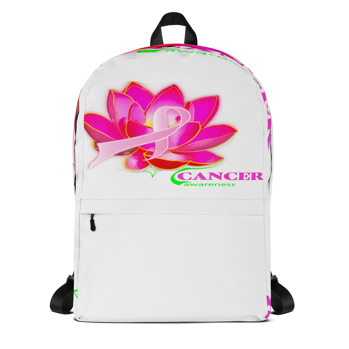 Backpack | Cancer Awareness (Lotus of Hope)