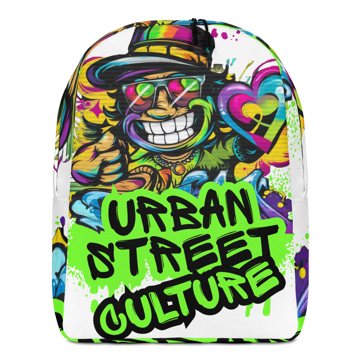 Minimalist Backpack | Graffiti Guy