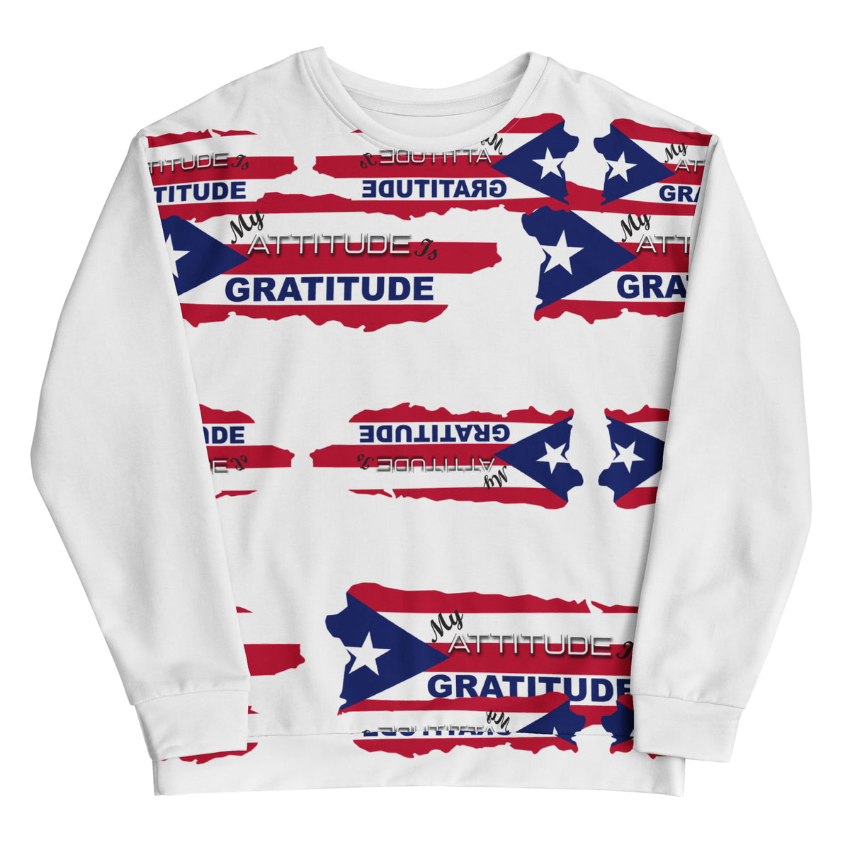 Puerto Rico - My Attitude is Gratitude | Unisex Sweatshirt