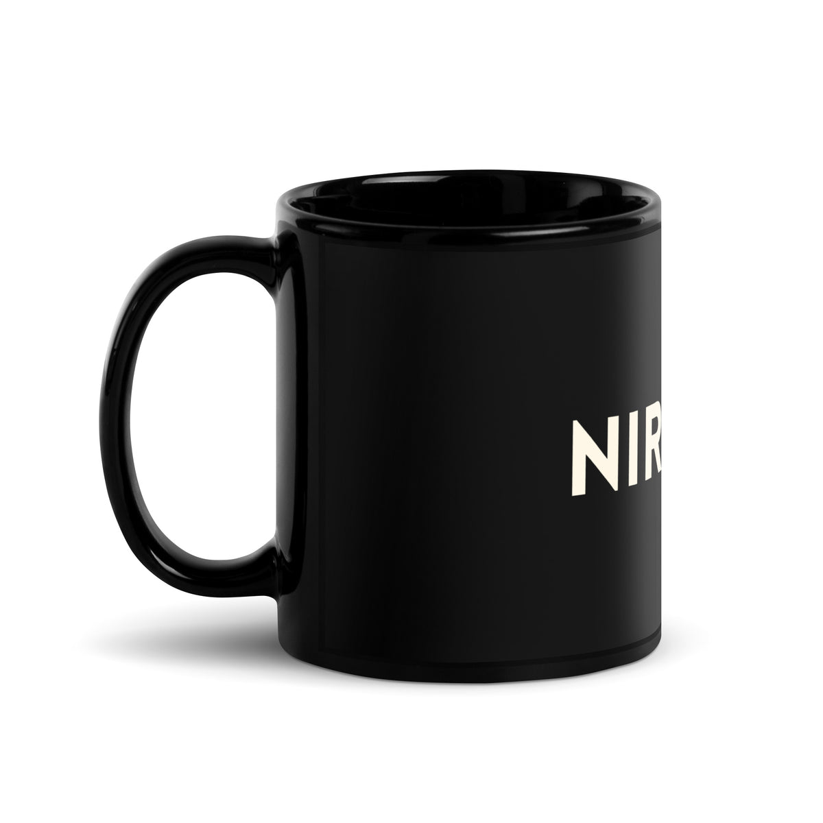 Nirvana | Black Glossy Mug