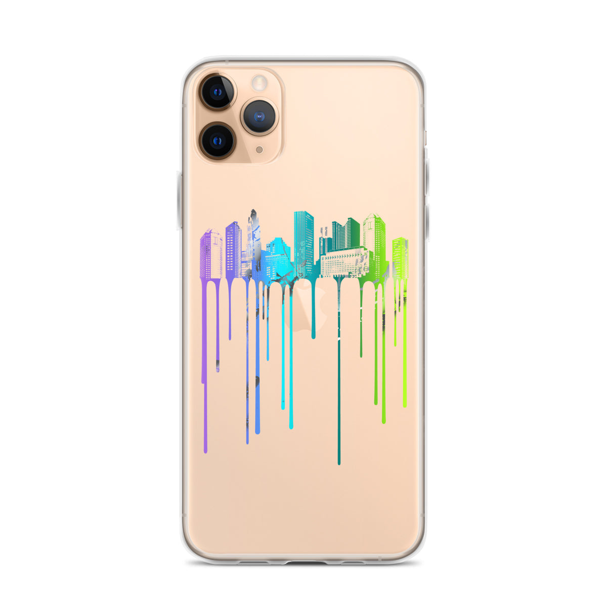 Dripping City | Clear Case for iPhone®