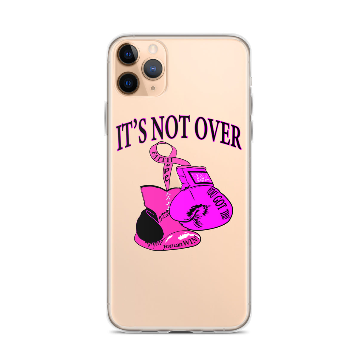 Clear Case for iPhone® | It's Not Over