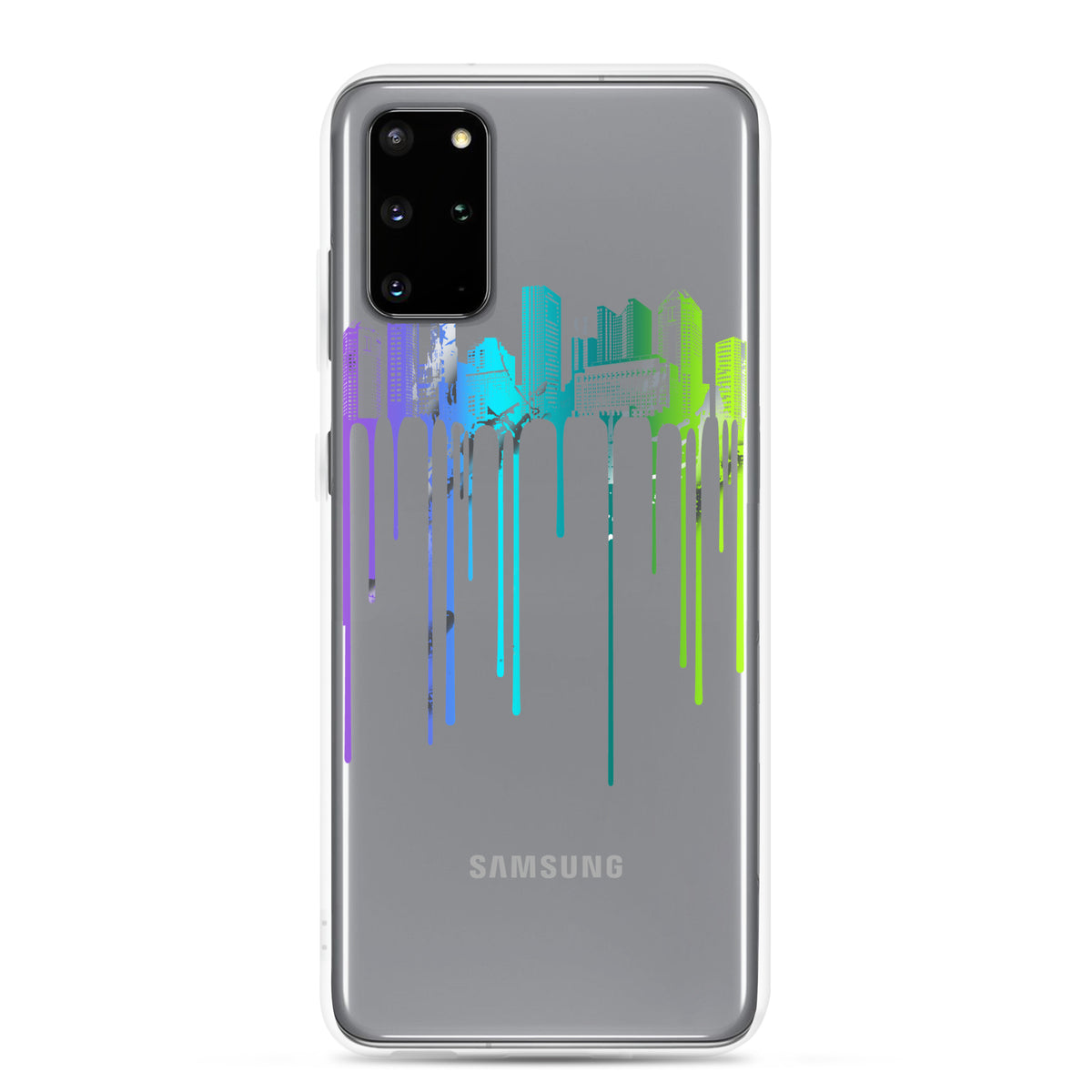 Dripping City | Clear Case for Samsung®