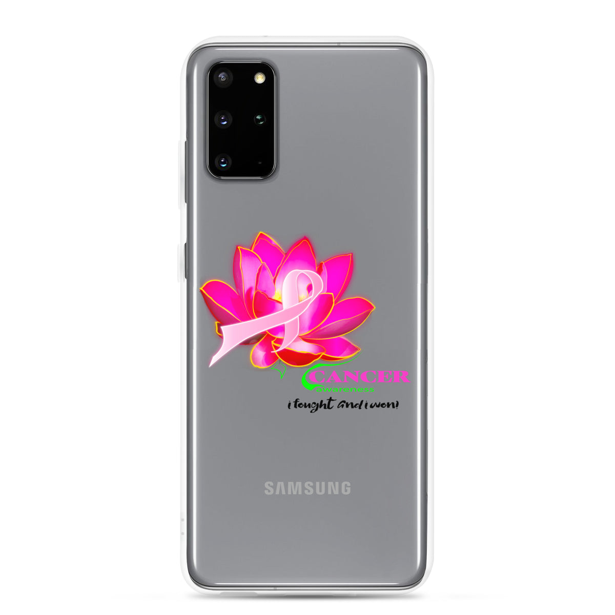 Clear Case for Samsung® | Cancer Awareness
