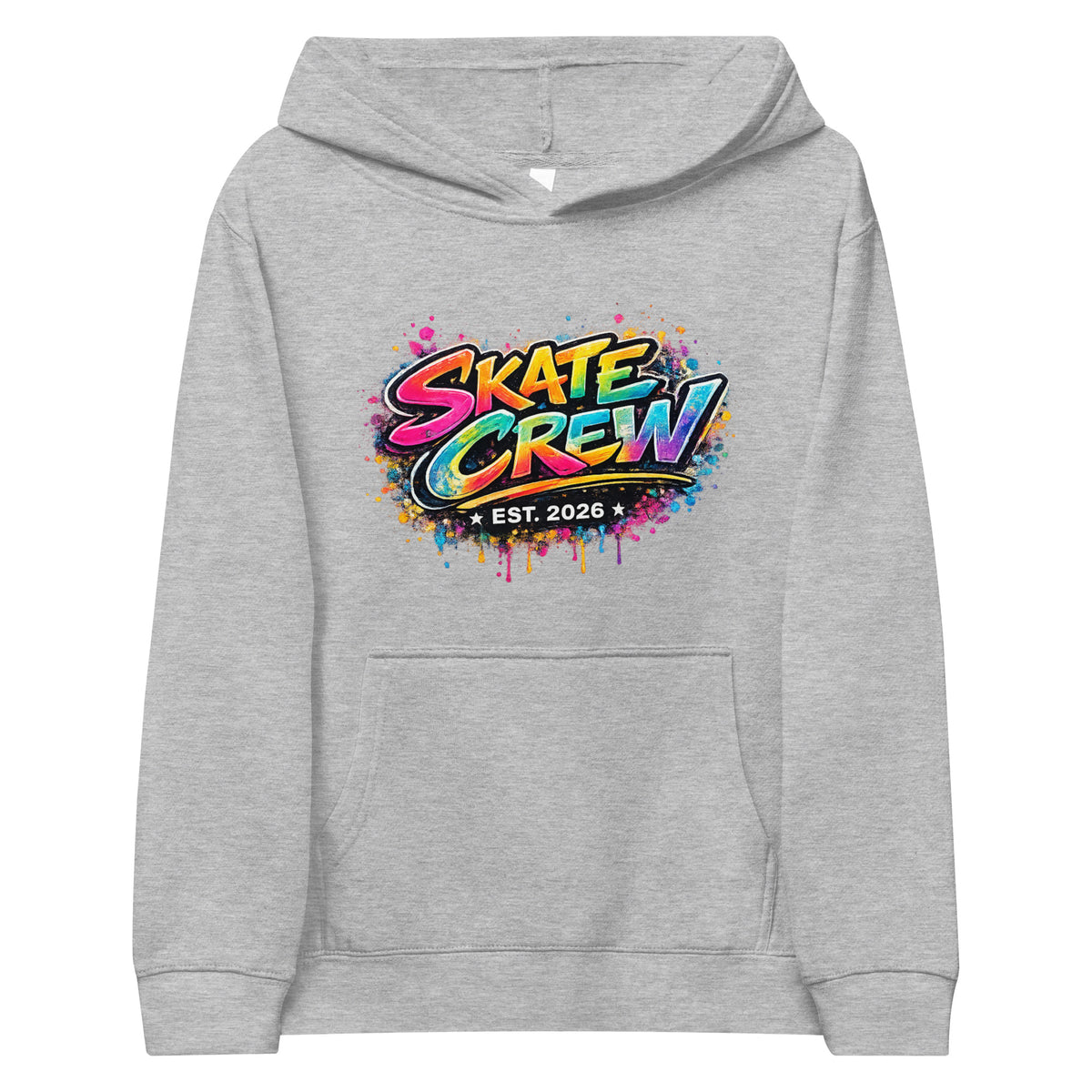 Hoodie (Kids Fleece) | Skate Crew (Color)