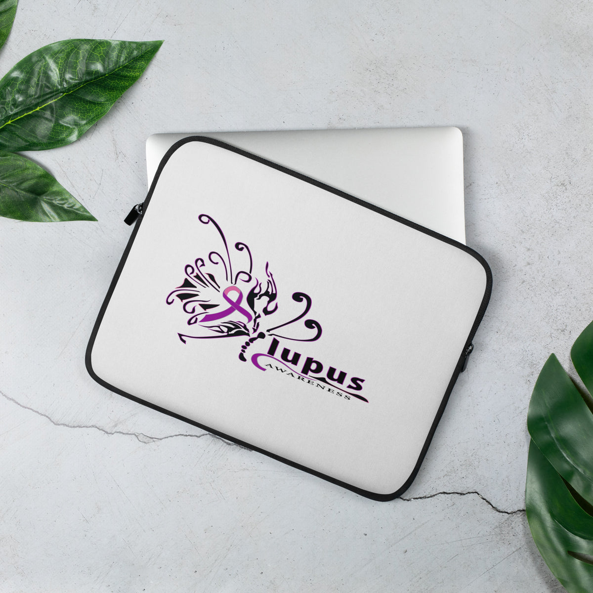 Laptop Sleeve | Butterfly of Hope (Lupus Awareness)