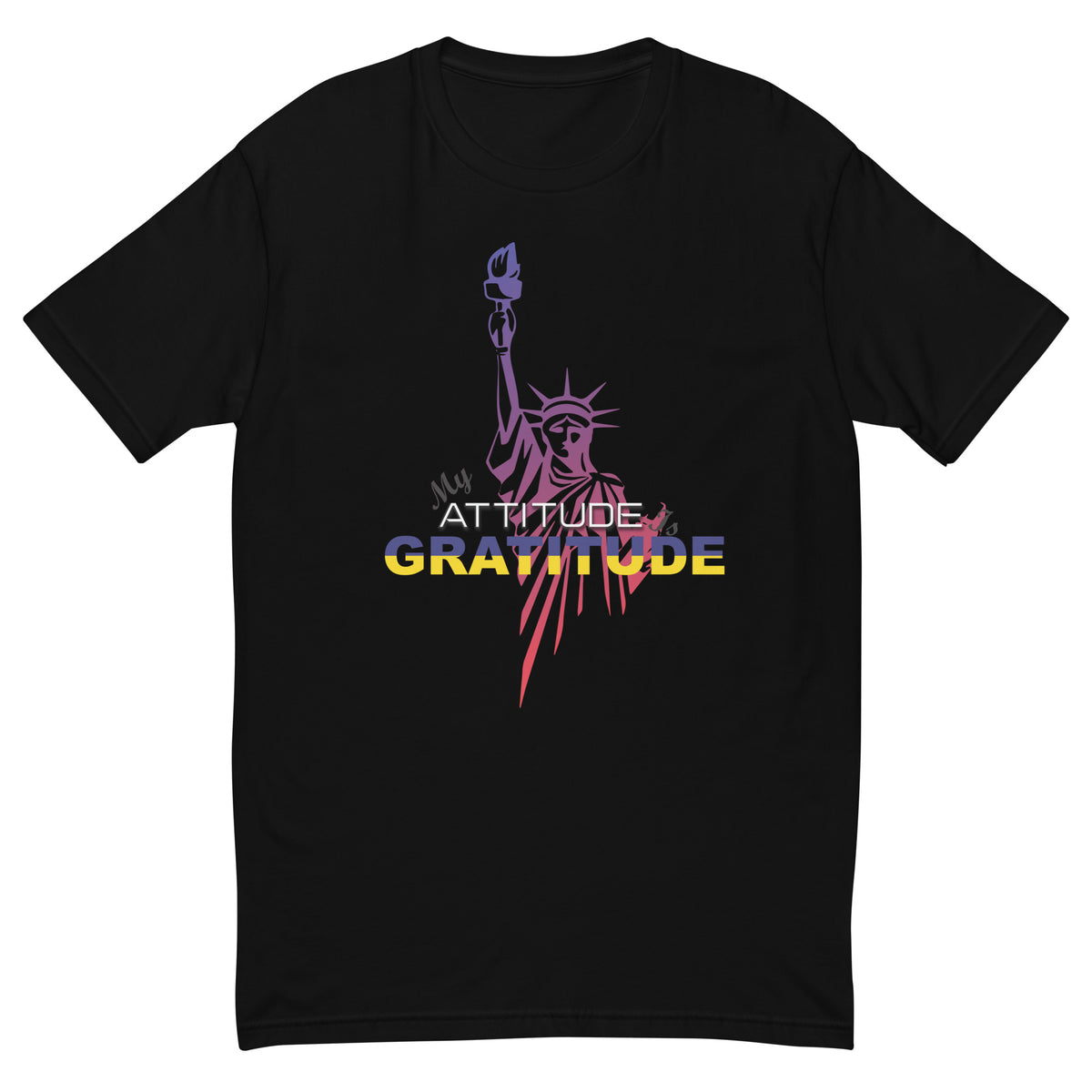 New York - My Attitude is Gratitude | Short Sleeve T-shirt