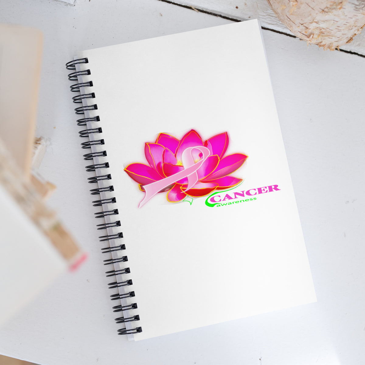 Spiral Notebook | Cancer Awareness