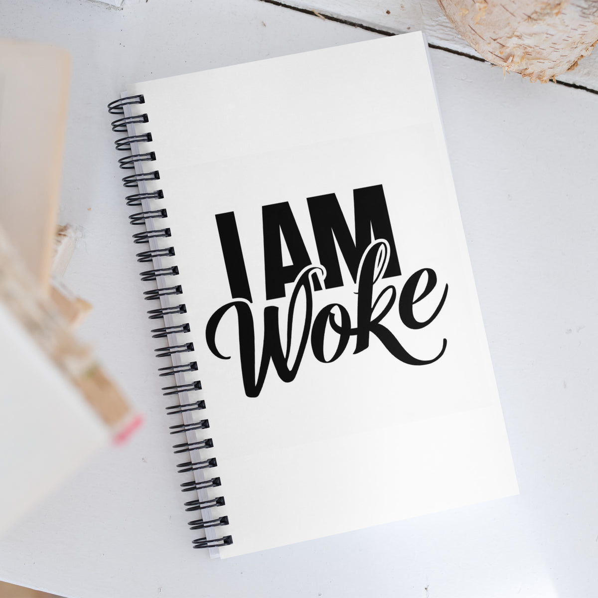 I AM Woke | Spiral Notebook