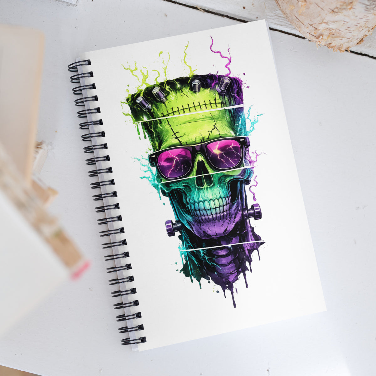 Skeleton Frank | Spiral Notebook