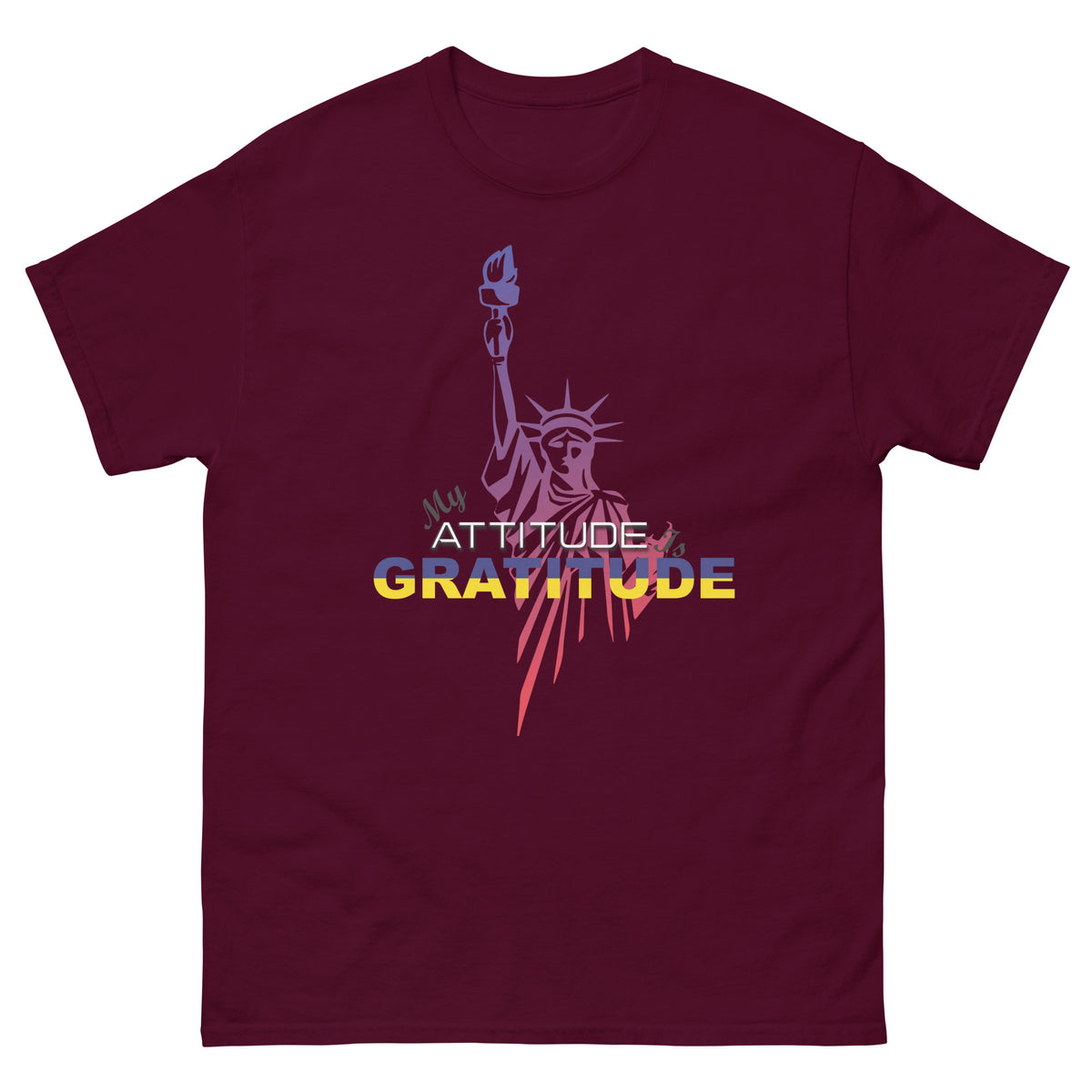 New York - My Attitude is Gratitude | Classic Tee