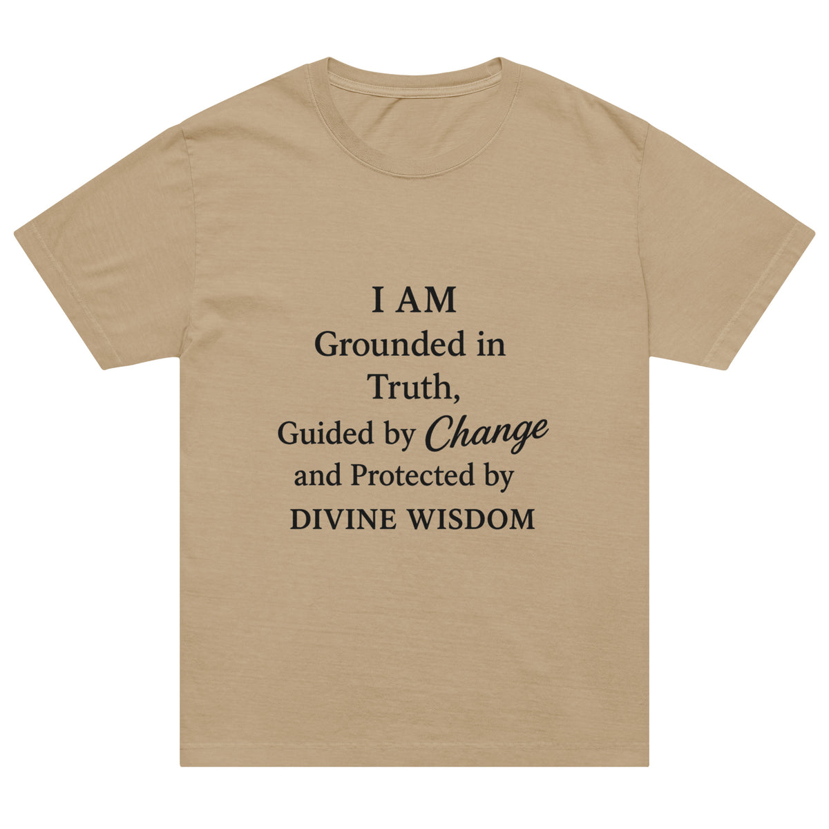 I Am Grounded in Truth | Oversized Tee