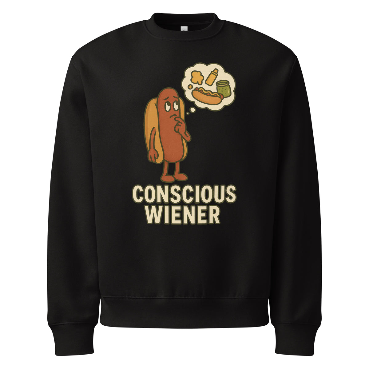 Conscious Weiner | Oversized Heavyweight Sweatshirt