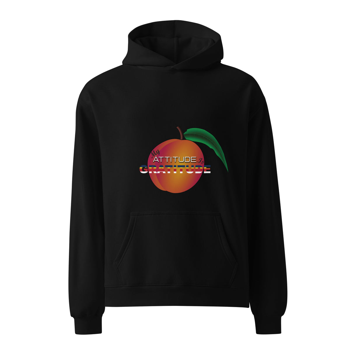 Georgia - My Attitude is Gratitude | Oversized Hoodie