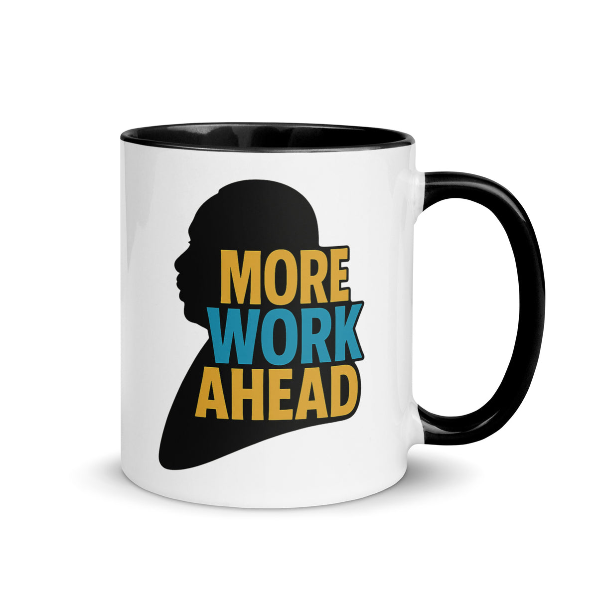 More Work Ahead | Mug with Color Inside