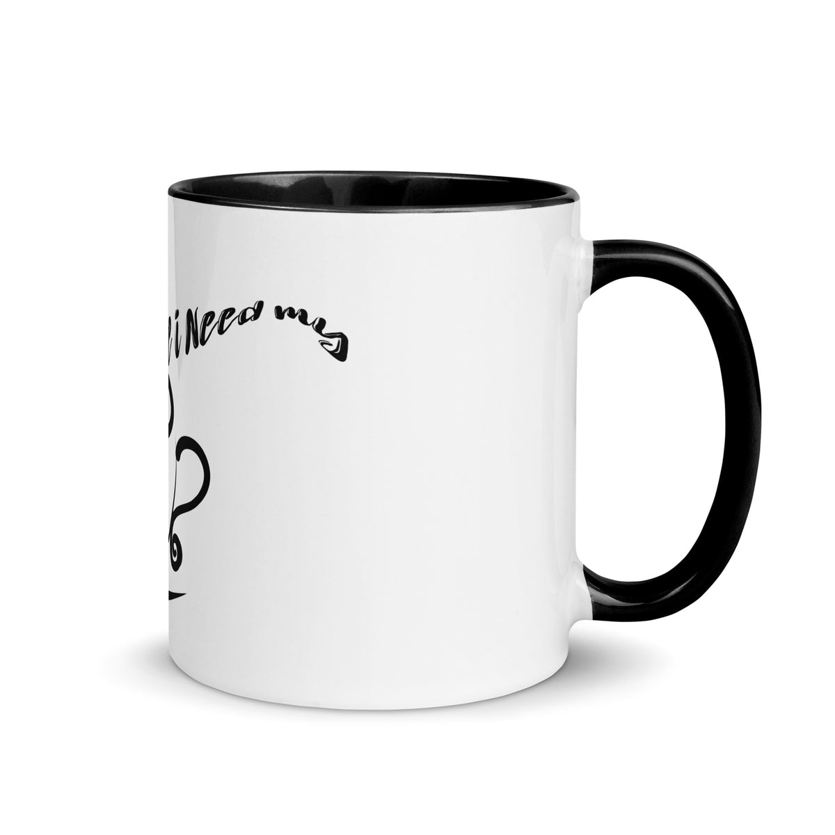 I Need Jesus Like I Need My Coffee | Mug with Color Inside