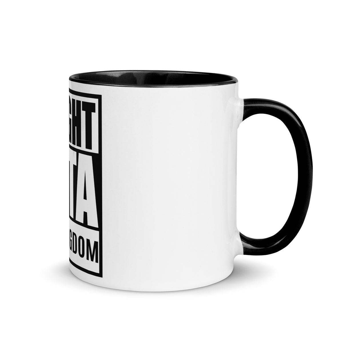 Straight Outta Christ Kingdom | Mug with Color Inside