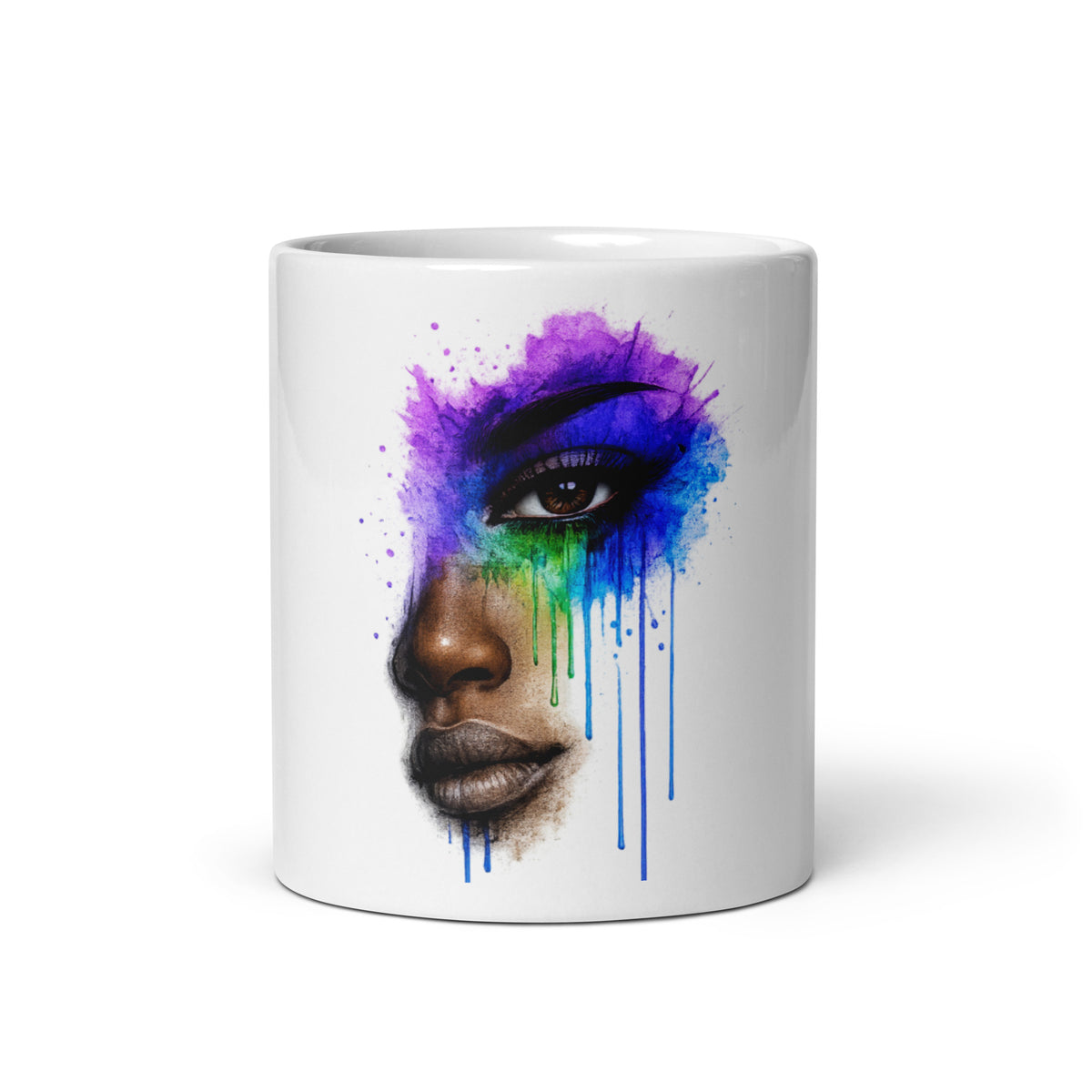 Copper Eye | White Glossy Mug