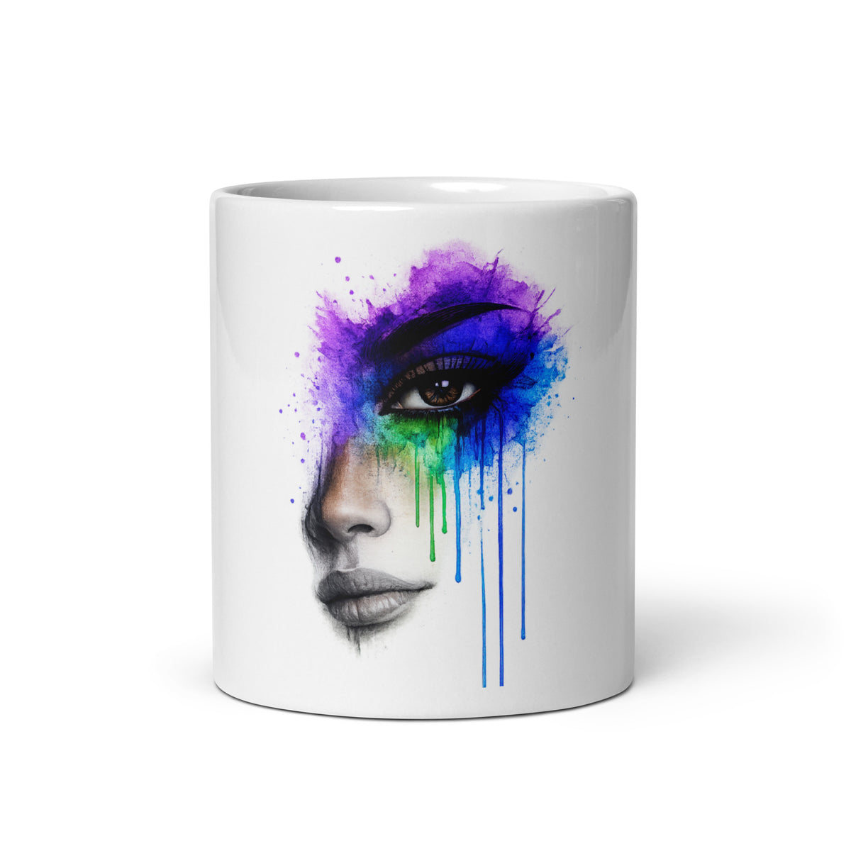 Light Eye | White Glossy Mug