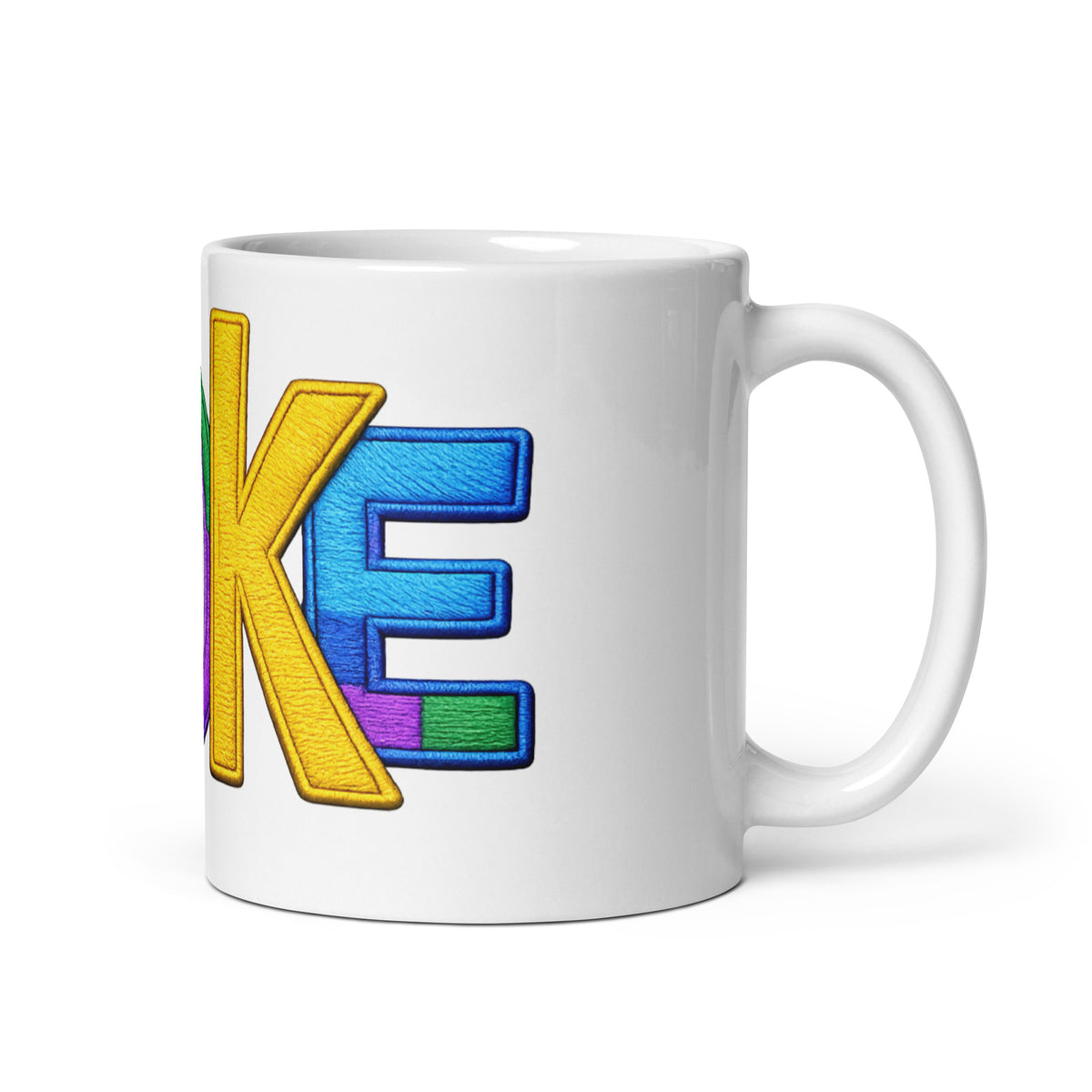 Woke (Colorful) | White Glossy Mug