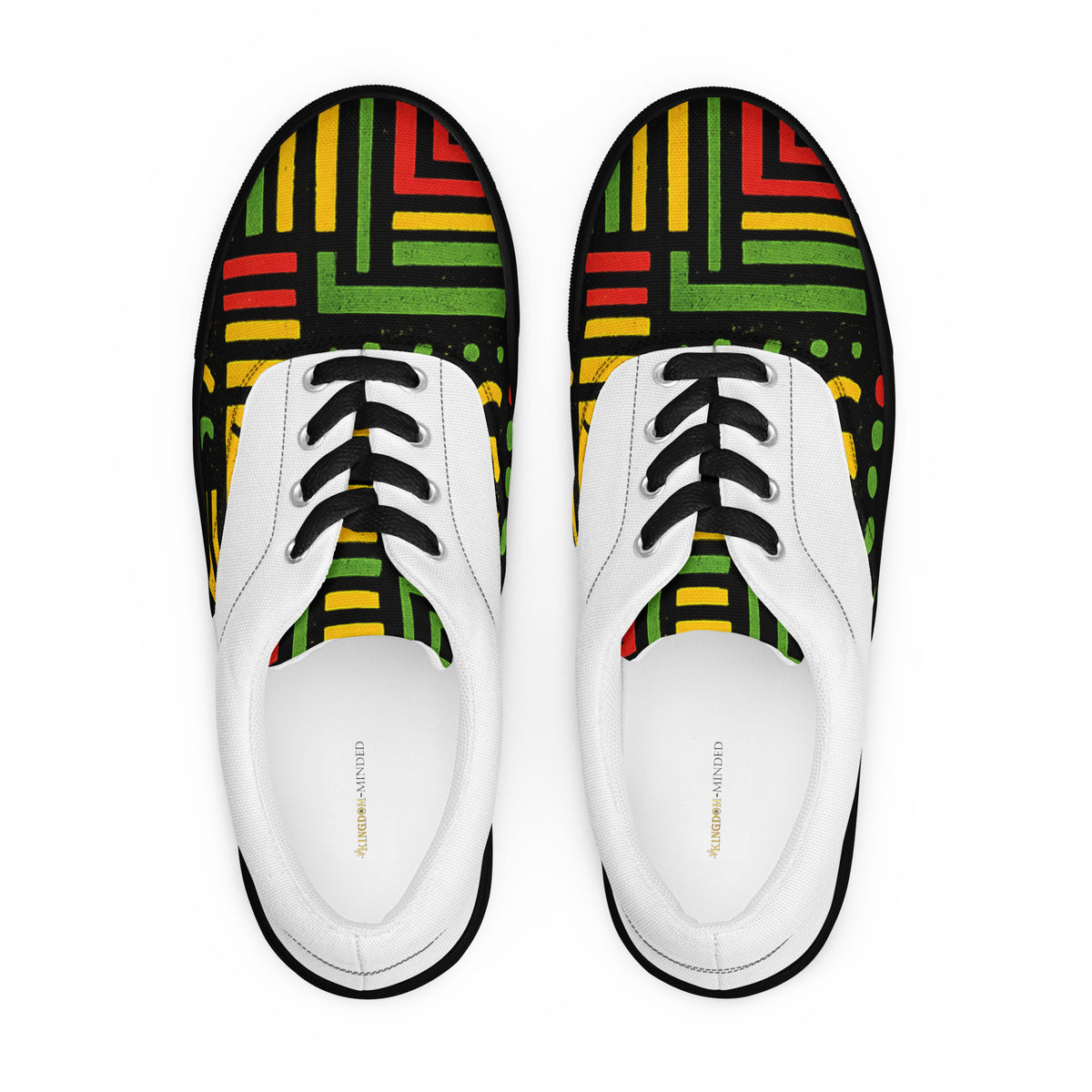 Cultural Pattern | Women’s Lace-Up Canvas Shoes