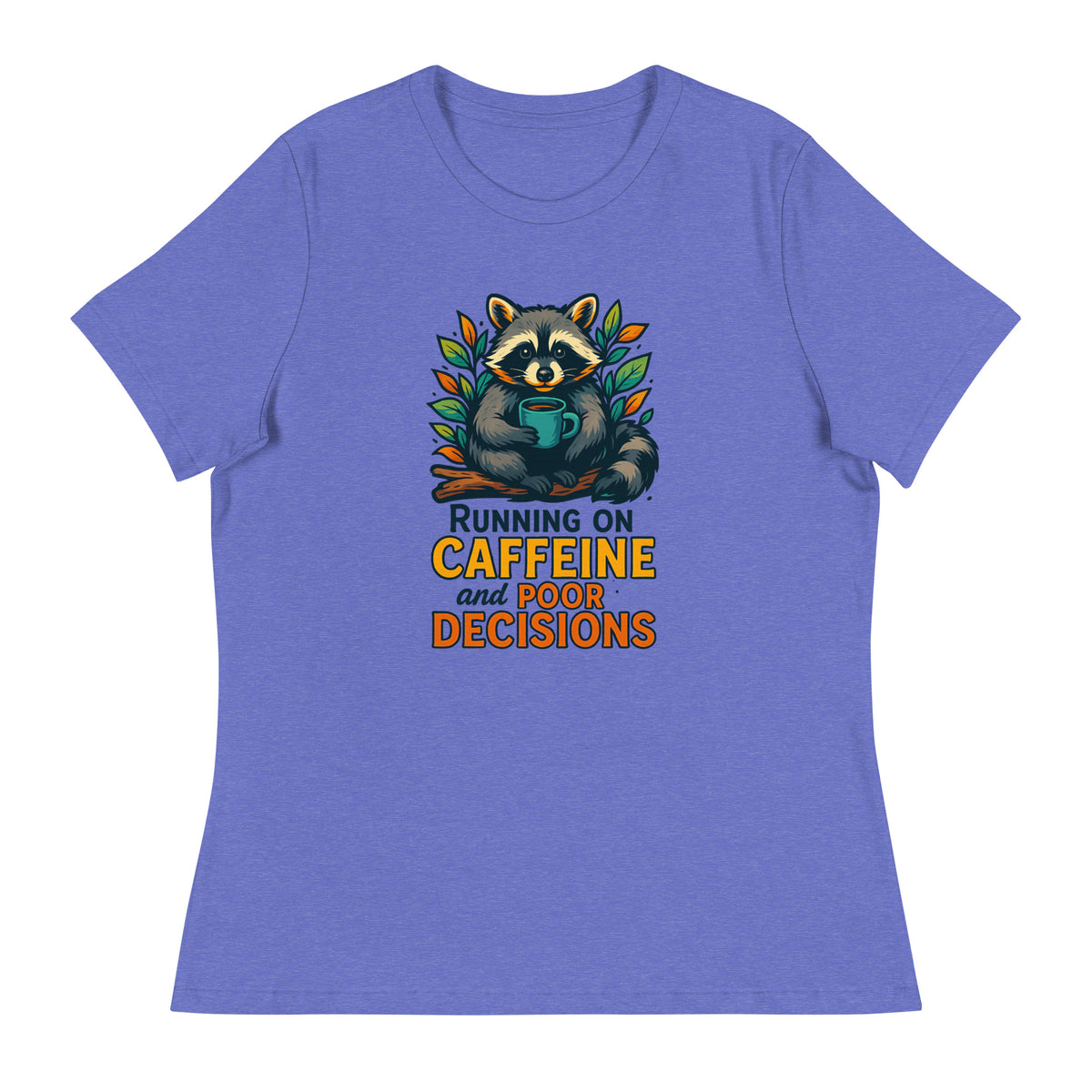 Running on Caffeine (Dark) | Women's Relaxed Tee