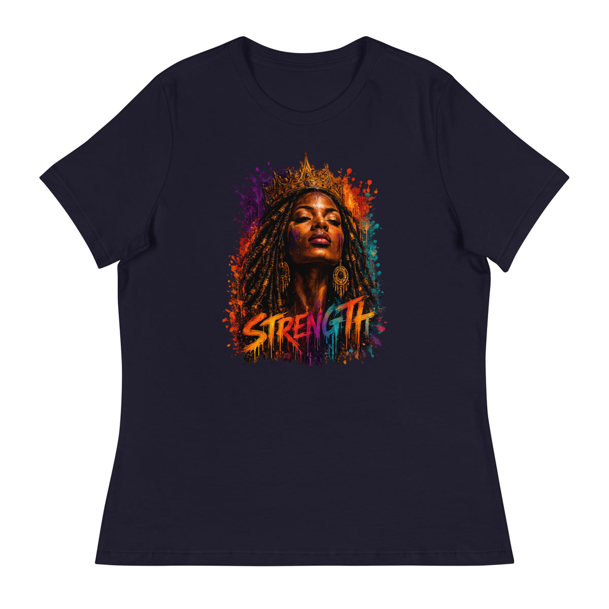 Copper Queen Strength | Women's Relaxed Tee