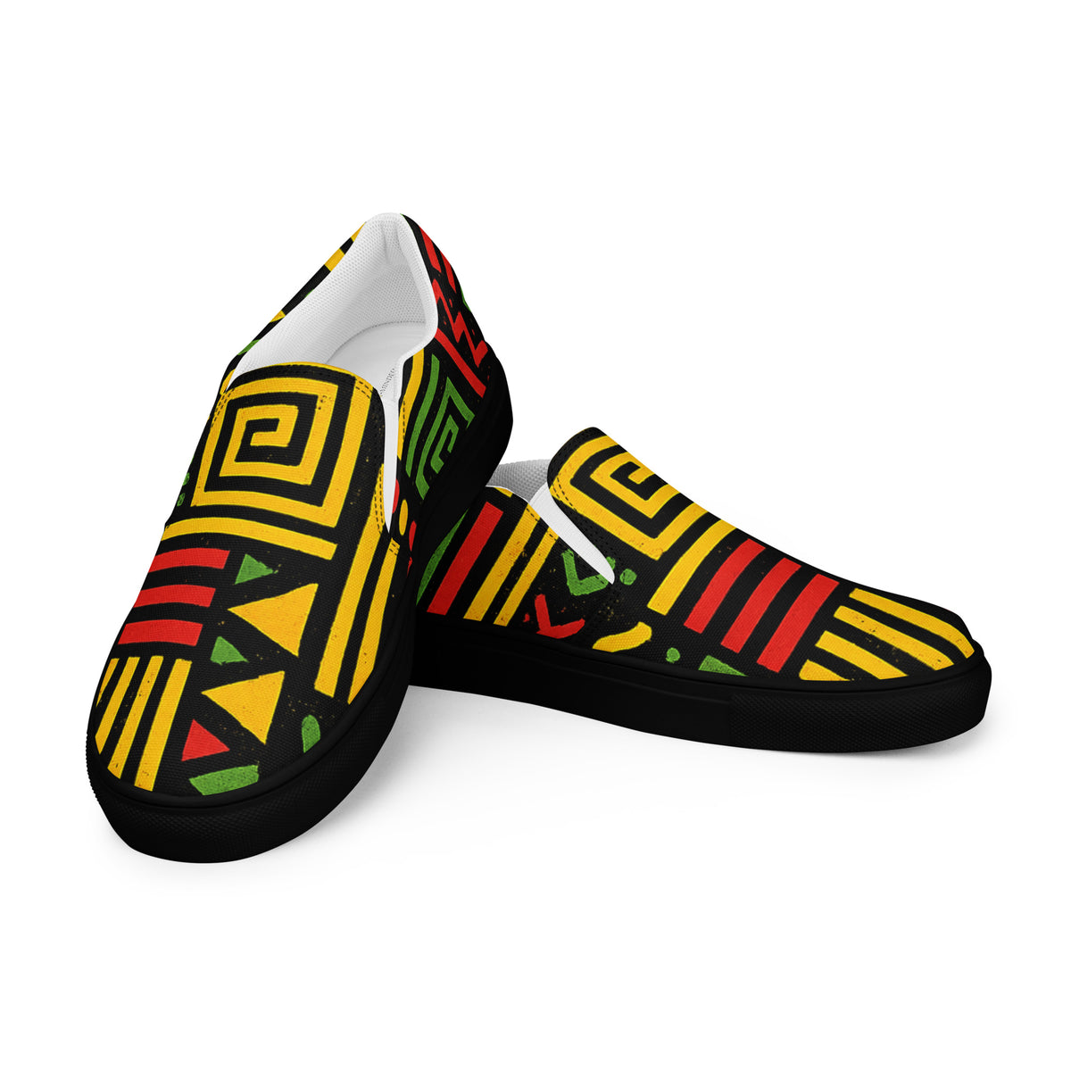 Cultural Pattern | Women’s Slip-On Canvas Shoes