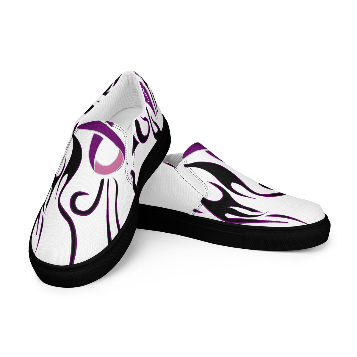 Butterfly of Hope | Women’s Slip-On Canvas Shoes
